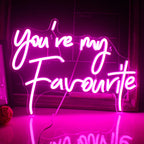 Enseigne néon LED USB 5 V You're My Favourite