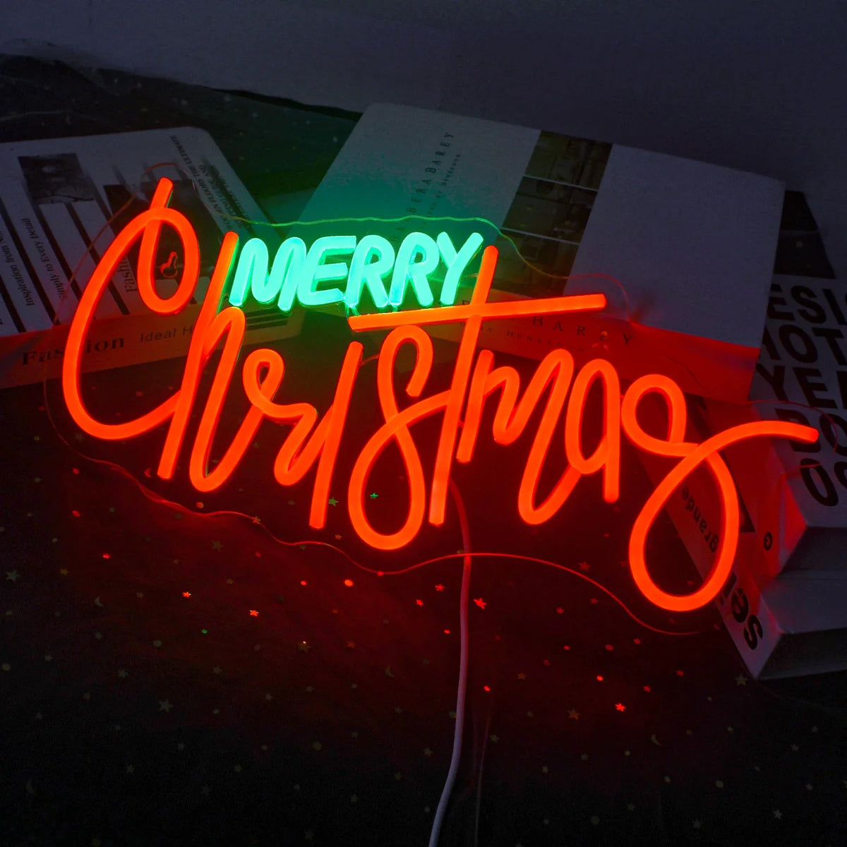 Merry Christmas 5V USB LED neon sign