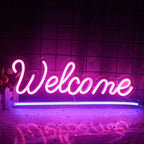Welcome 5V USB LED neon sign