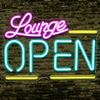 Lounge Open 5V USB LED neon sign – 42X31cm