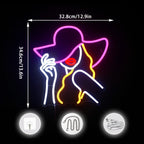 Cowboy Hat 5V USB LED neon sign