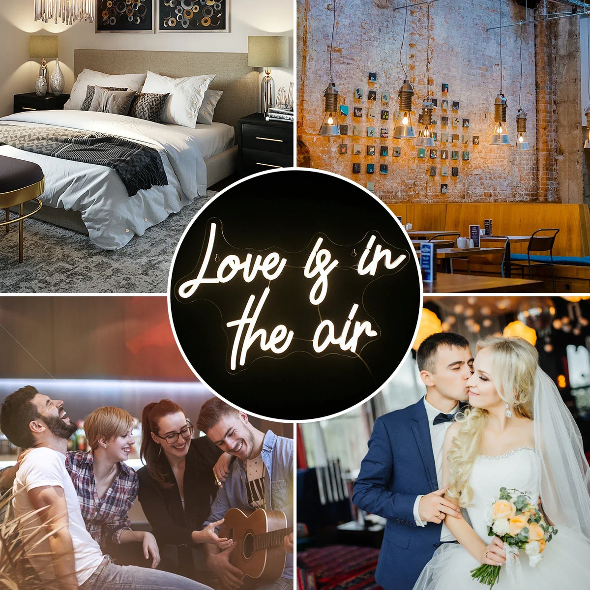 Love is in the air 5V USB LED neon sign