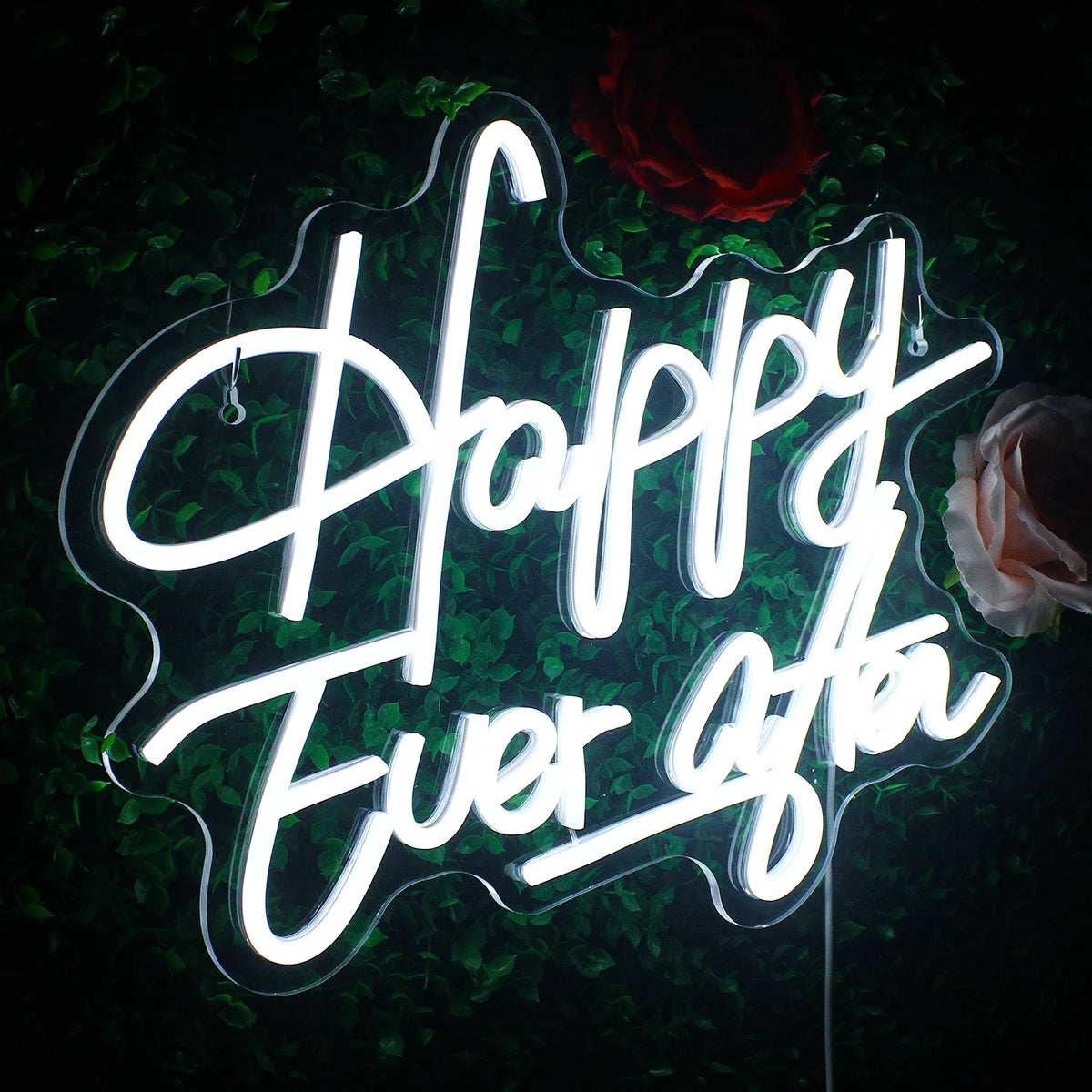 Happy Ever After 5V USB LED neon sign