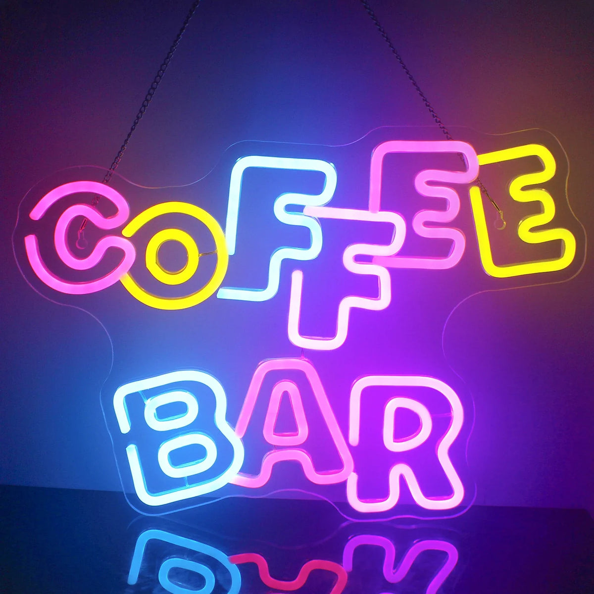 Coffee Bar 5V USB LED neon sign – 42X30cm
