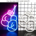 Boxing Gloves 5V USB LED neon sign
