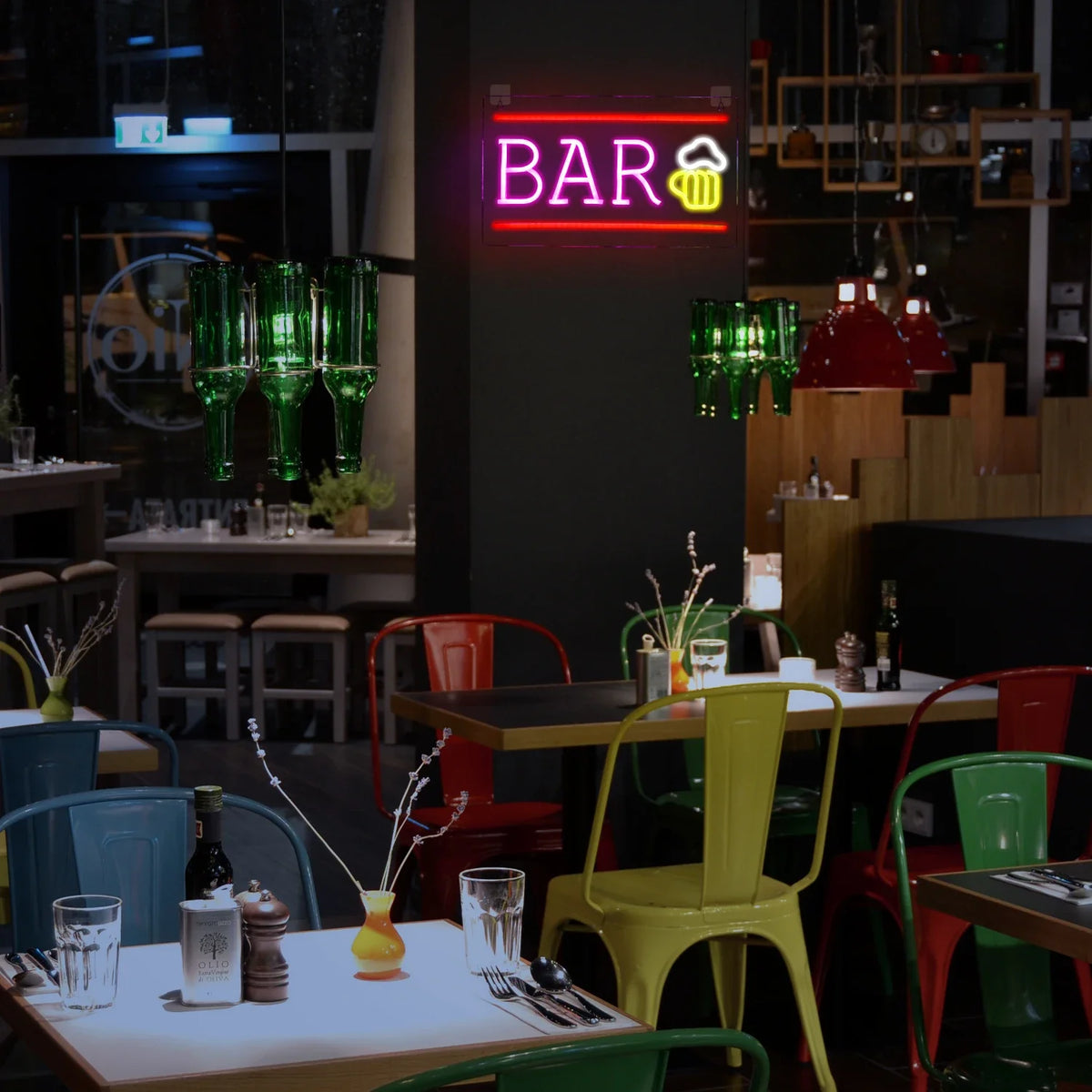 Bar 5V USB LED neon sign