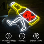 Enseigne néon LED USB 5 V Bière