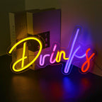 Colourful Drinks 5V USB LED neon sign – Colorful