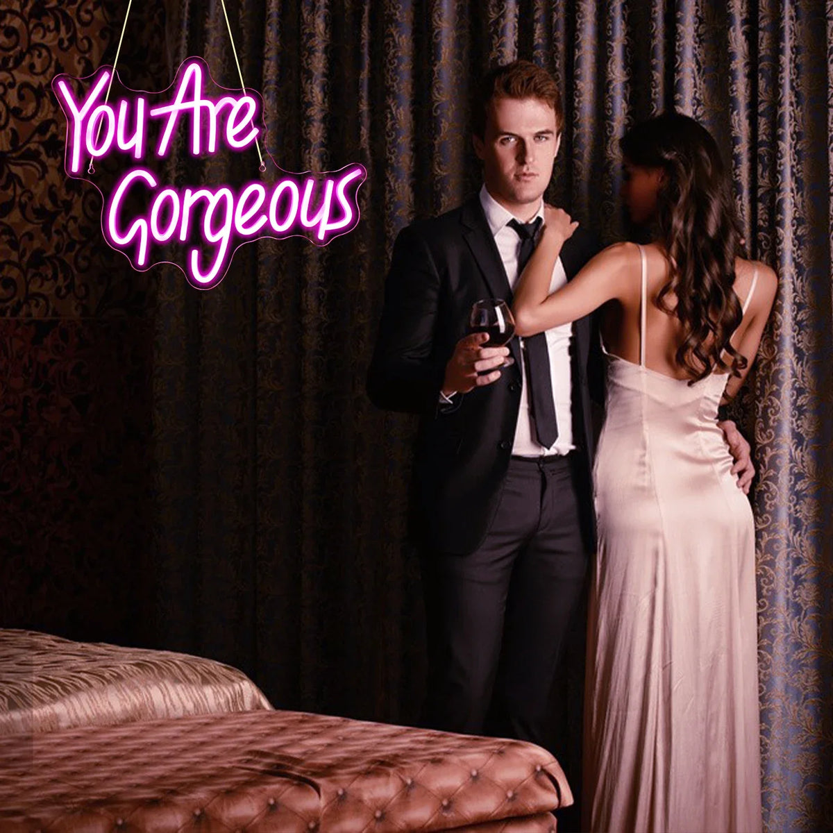 You Are Gorgeous 5V USB LED neon sign