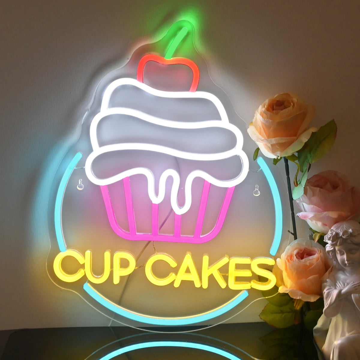 Cupcakes 5V USB LED neon sign – 32X41cm