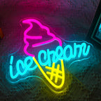 Ice Cream 5V USB LED neon sign