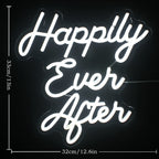 Happily Ever After 5V USB LED neon sign