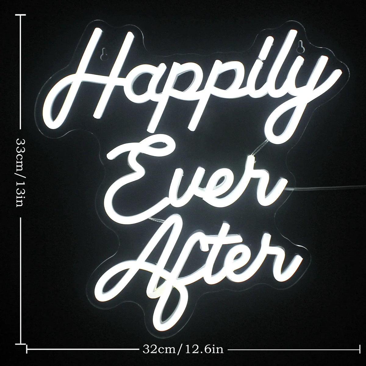 Happily Ever After 5V USB LED neon sign