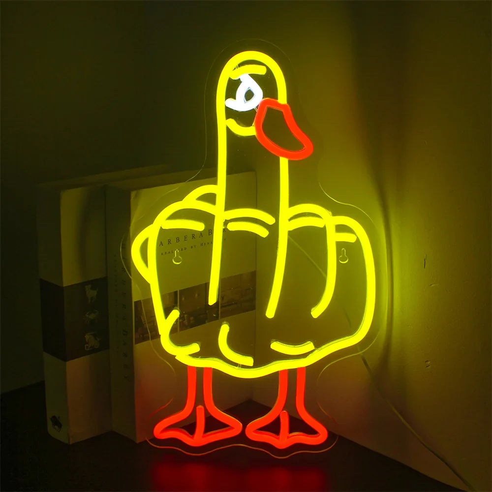 Duck 5V USB LED neon sign – 26X42cm