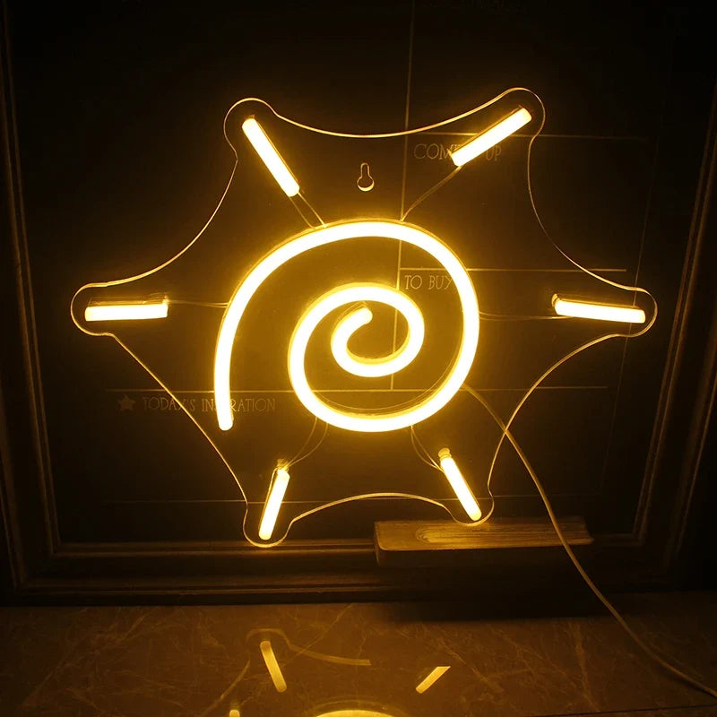 Warm White Sun 5V USB LED neon sign