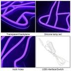 Come Down 5V USB LED neon sign