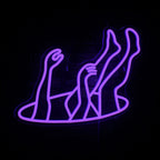 Come Down 5V USB LED neon sign – 42x32cm