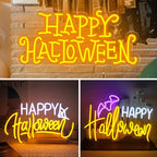 Happy Halloween 5V USB LED neon sign