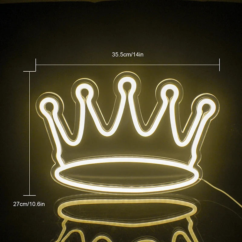 Crown 5V USB LED neon sign – A