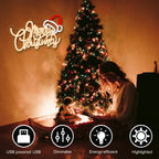 Warm Merry Christmas 5V USB LED neon sign