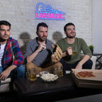Enseigne néon LED USB 5 V Guitare « Live Music »
