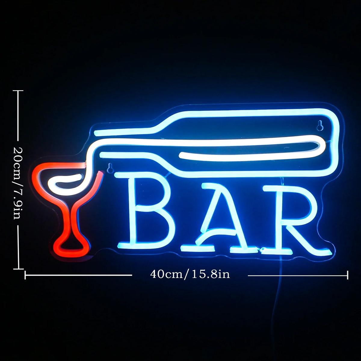 Enseigne néon LED USB 5 V Bar