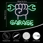 Garage 5V USB LED neon sign
