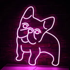 Pink Dog 5V USB LED neon sign – pink dog