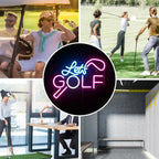 Enseigne néon LED USB 5 V Let's Golf
