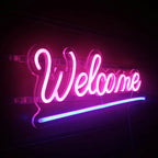 Welcome 5V USB LED neon sign
