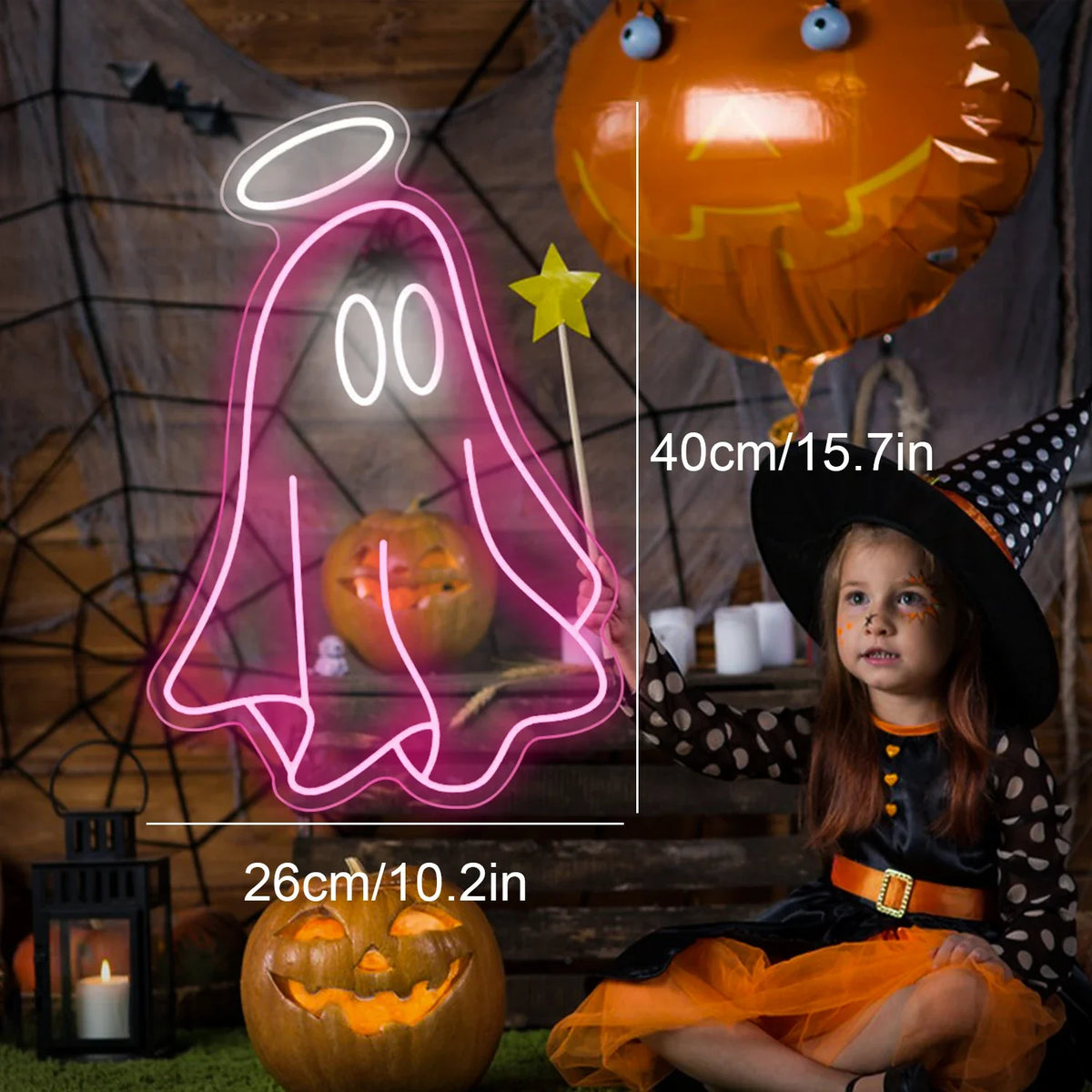 Ghost 5V USB LED neon sign – 40X26cm