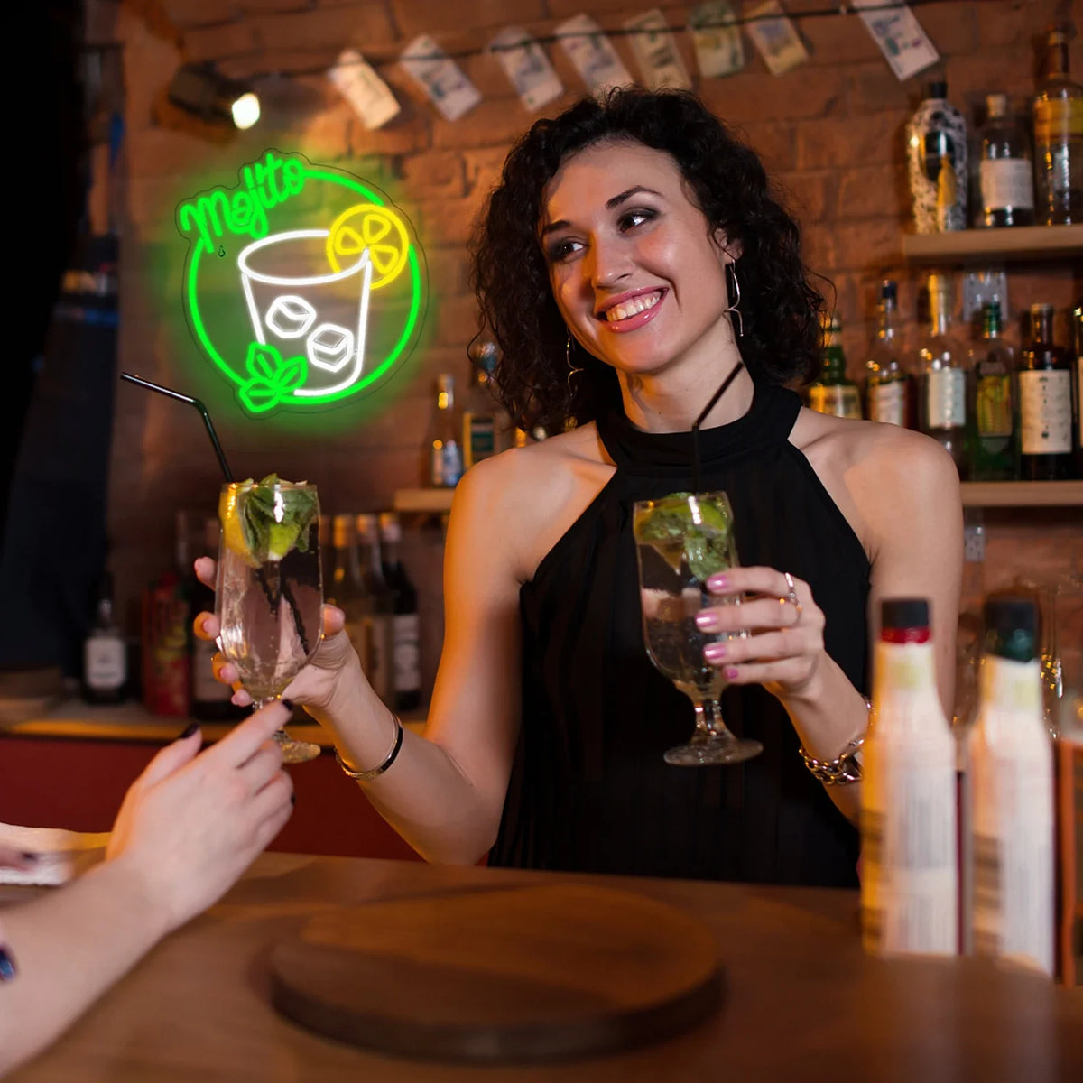 Mojito 5V USB LED neon sign
