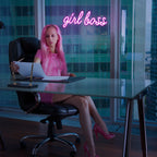 Girl Boss 5V USB LED neon sign
