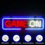 Game On 5V USB LED neon sign