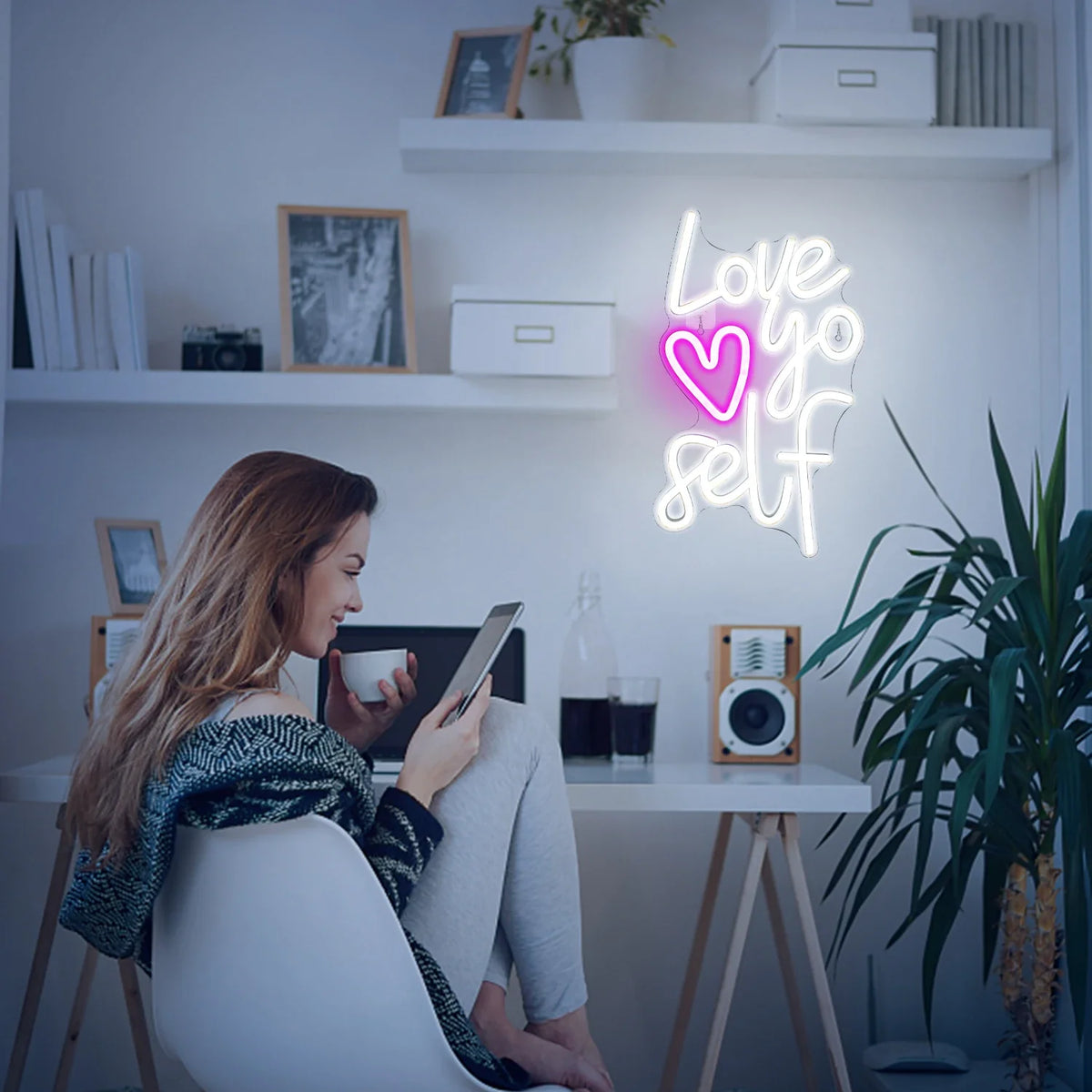 Love Yo Self 5V USB LED neon sign