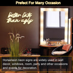 Better Late Than Ugly 5V USB LED neon sign