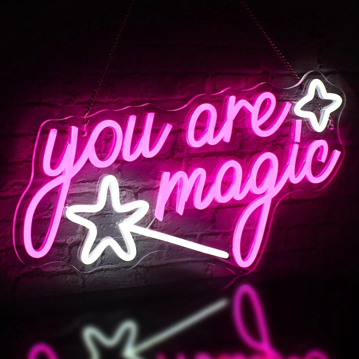 Enseigne néon LED USB 5 V You Are Magic