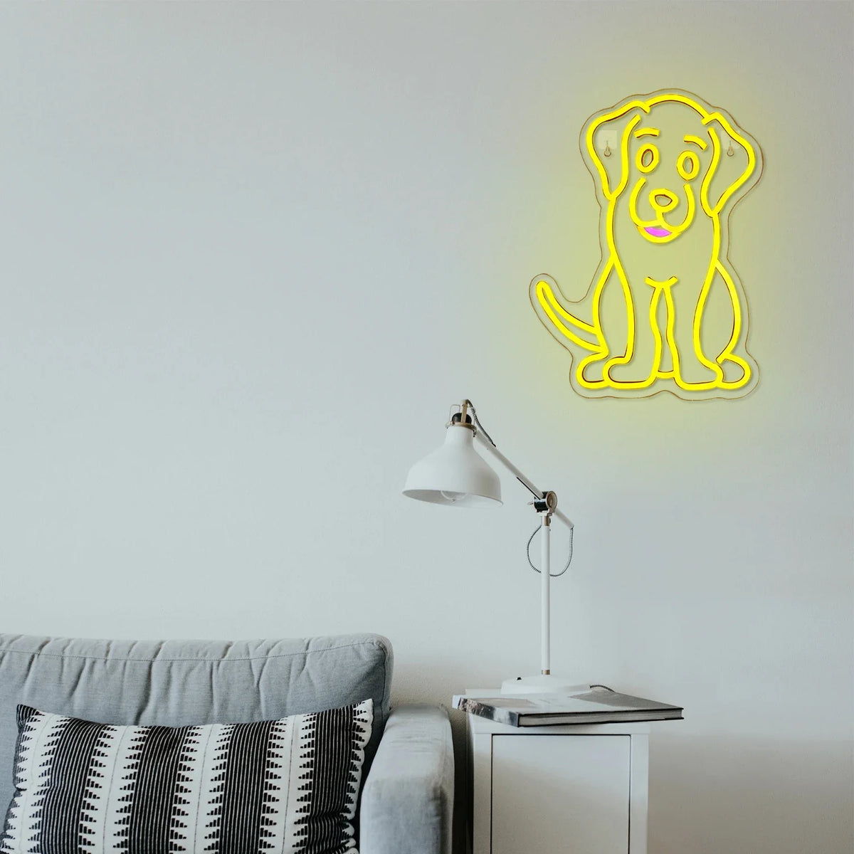 Dog 5V USB LED neon sign