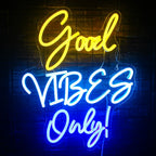 Good Vibes Only 5V USB LED neon sign