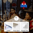 He Is Risen 5V USB LED neon sign
