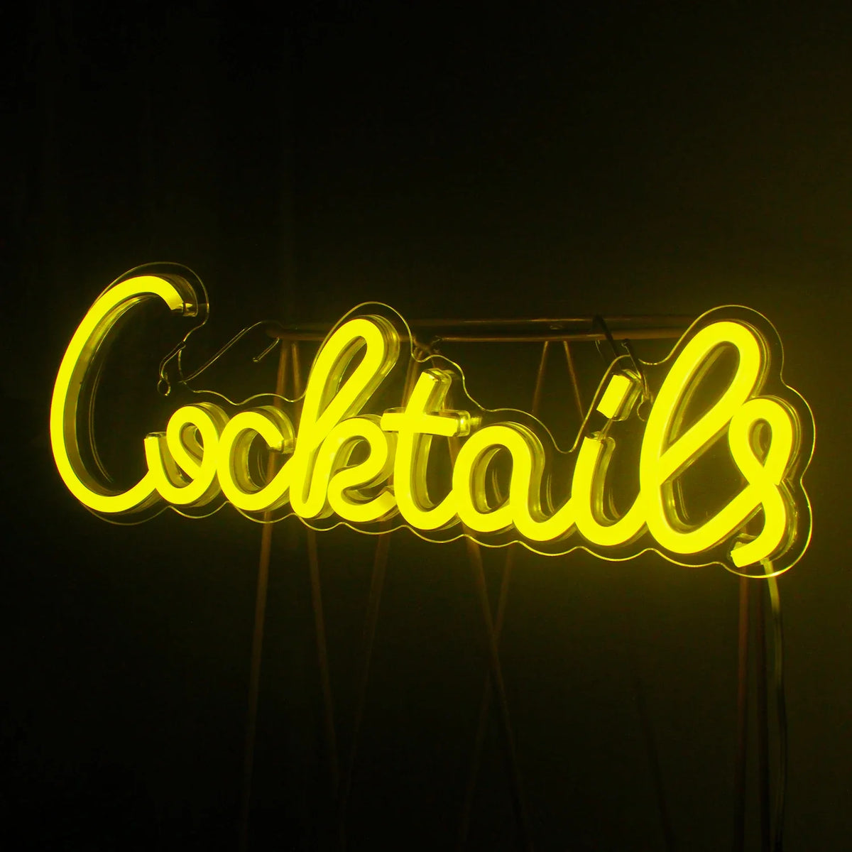 Cocktails 5V USB LED neon sign