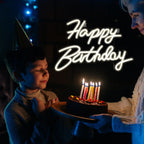 Happy Birthday 5V USB LED neon sign