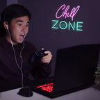 Chill Zone 5V USB LED neon sign
