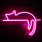 Cat 5V USB LED neon sign