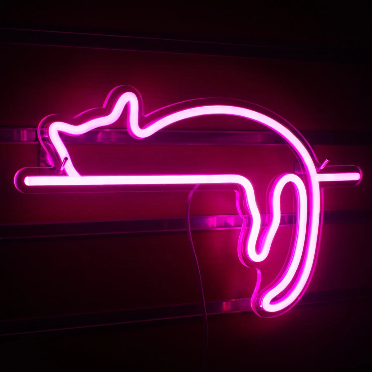 Cat 5V USB LED neon sign