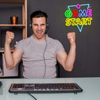 Game Start 5V USB LED neon sign