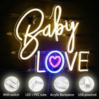 Baby Love 5V USB LED neon sign