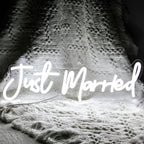 Just Married Wedding 5V USB LED neon sign