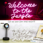 Welcome to the Jungle 5V USB LED neon sign
