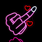 Gesture 5V USB LED neon sign – 32x34cm